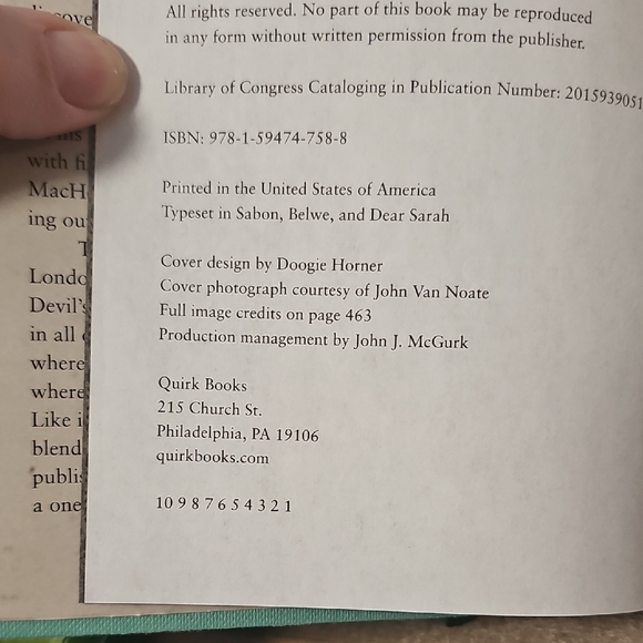 FIRST EDITION Library of Souls by Ransom Riggs Hardcover - Picture 2 of 2